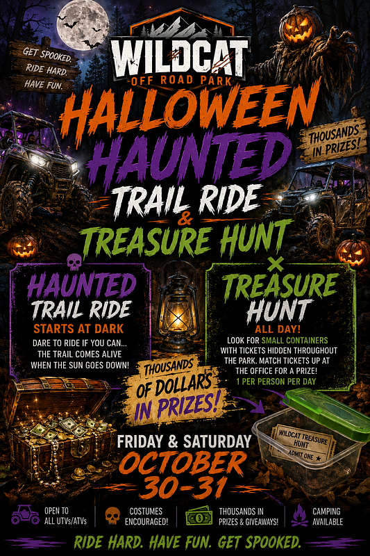 Halloween Haunted Trail and Treasure Hunt
